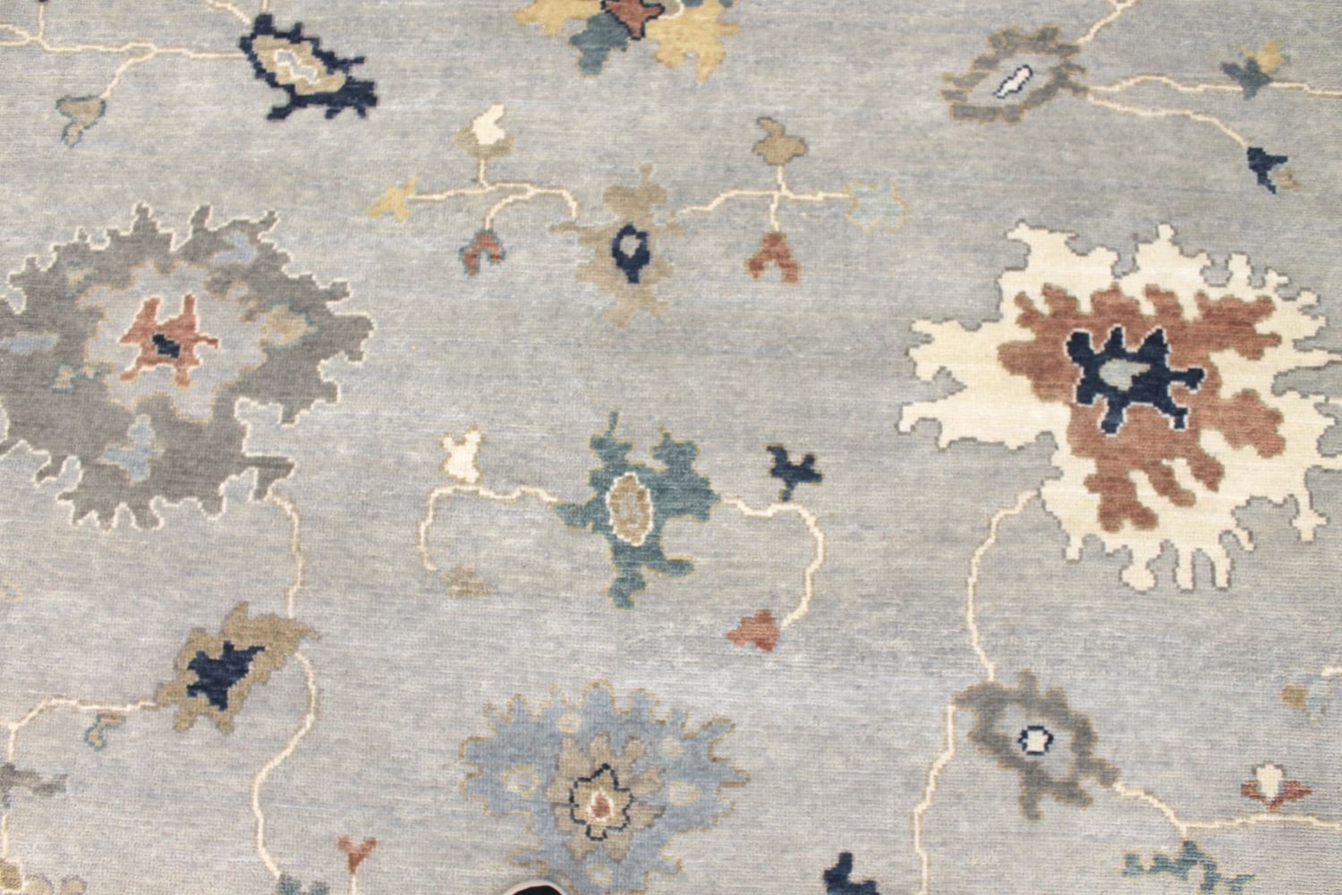 9x12 Oushak Hand Knotted Wool Area Rug - MR029640