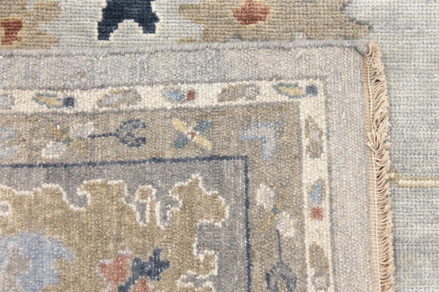 9x12 Oushak Hand Knotted Wool Area Rug - MR029640