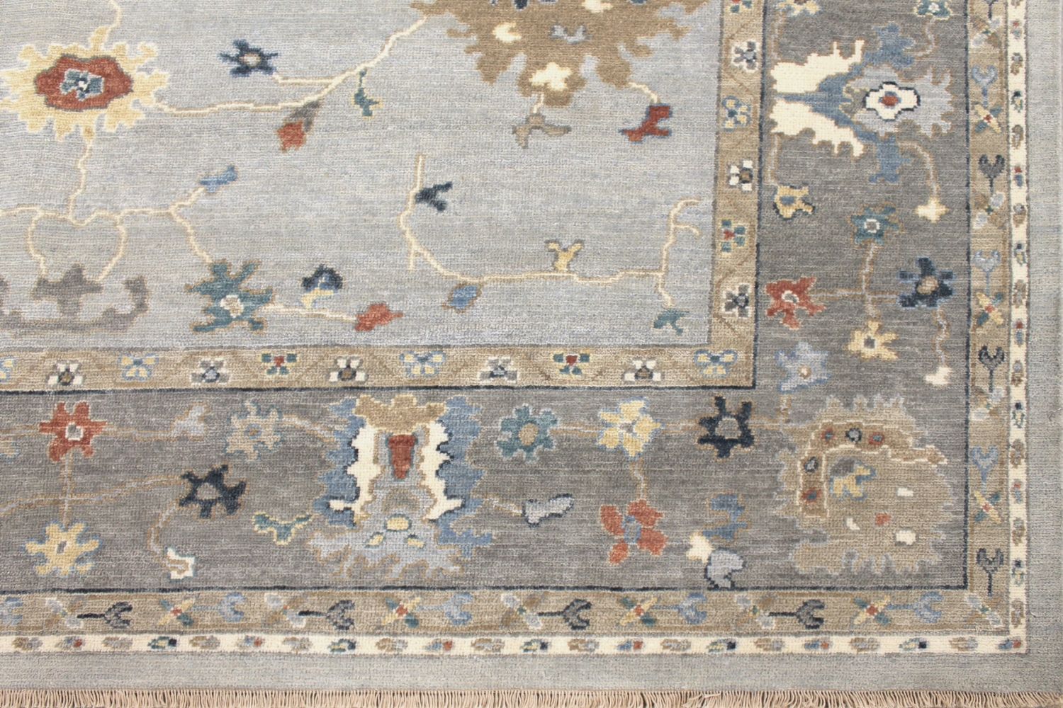 8x10 Oushak Hand Knotted Wool Area Rug - MR029642