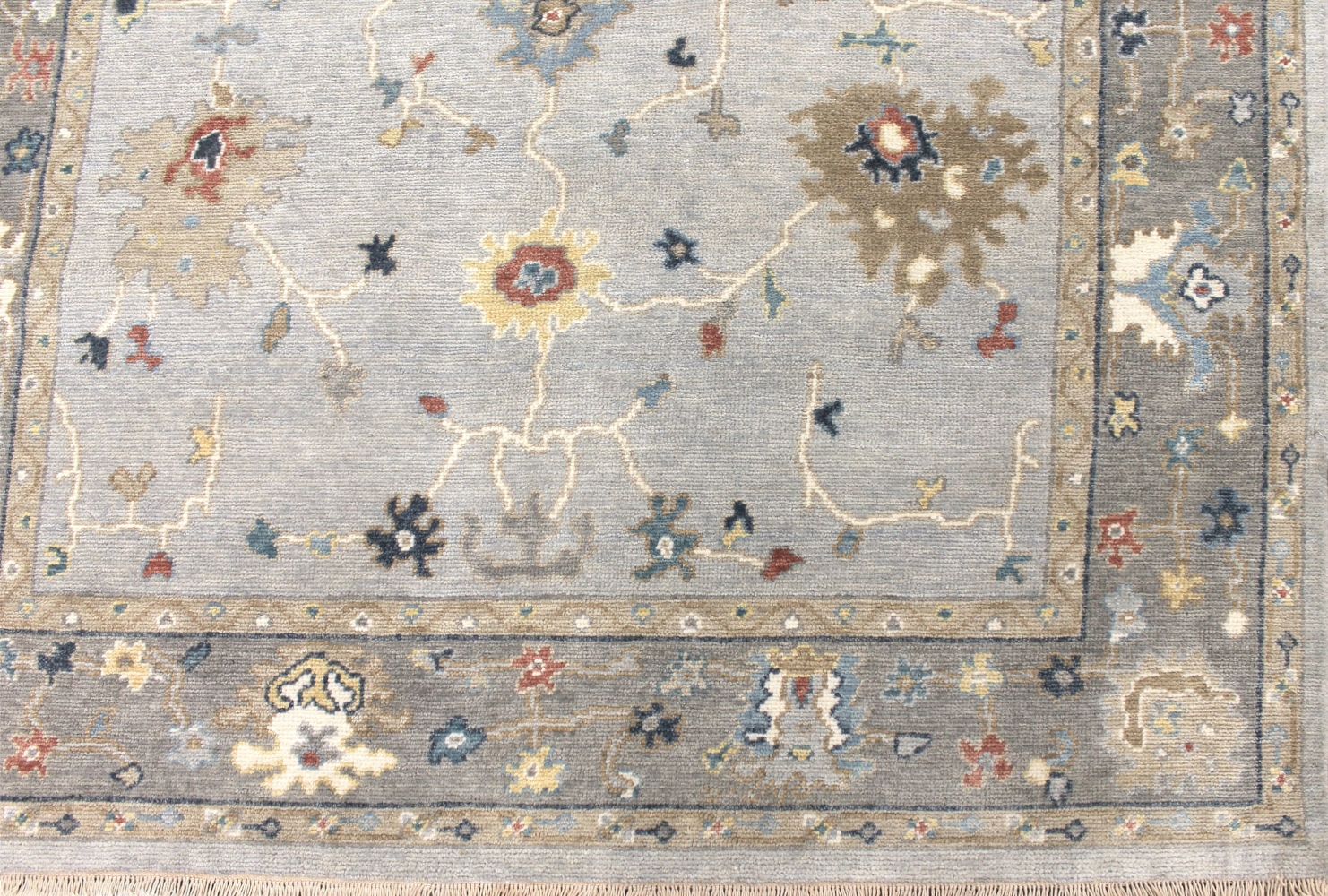 5x7/8 Oushak Hand Knotted Wool Area Rug - MR029643