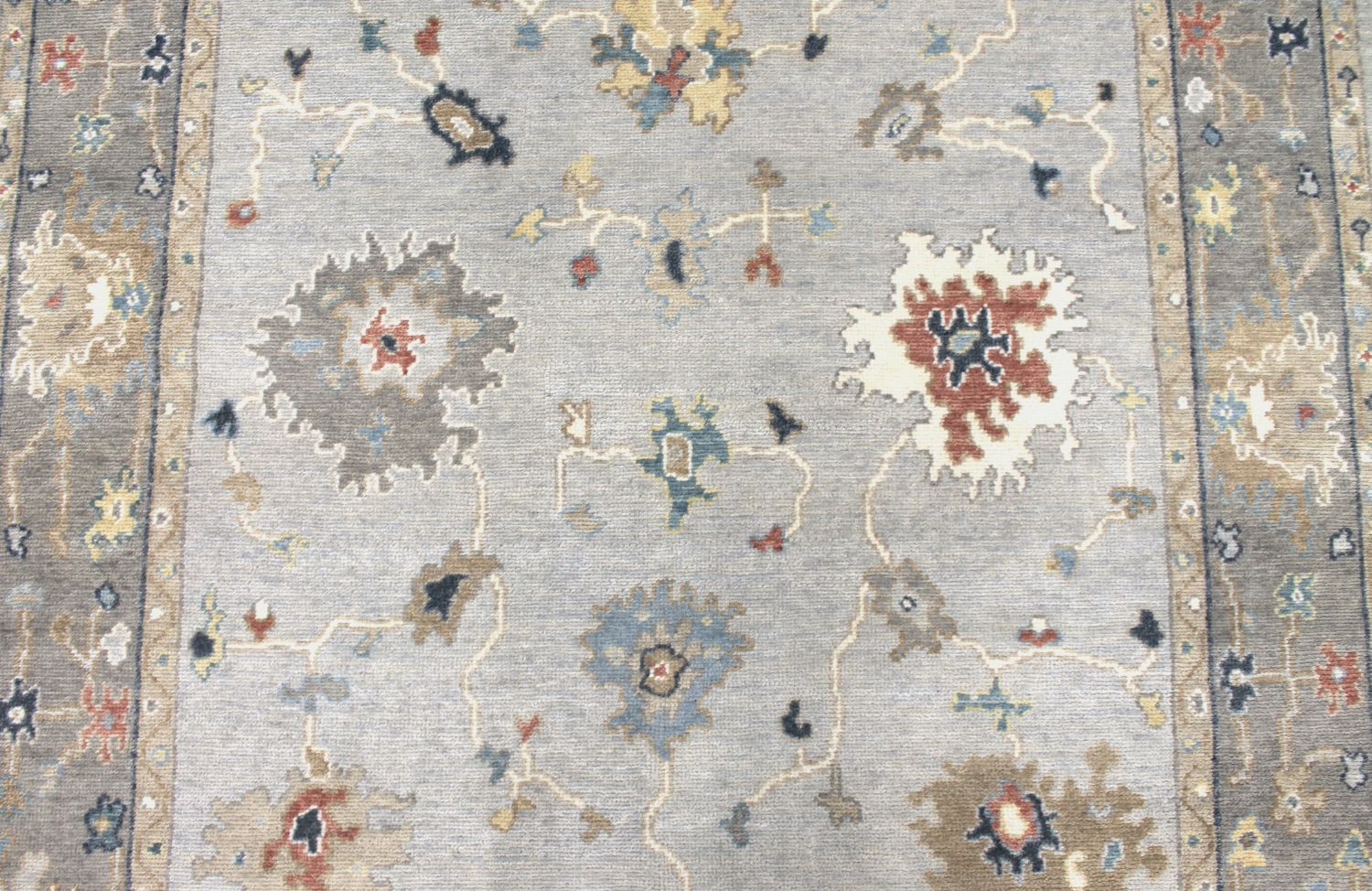 5x7/8 Oushak Hand Knotted Wool Area Rug - MR029643