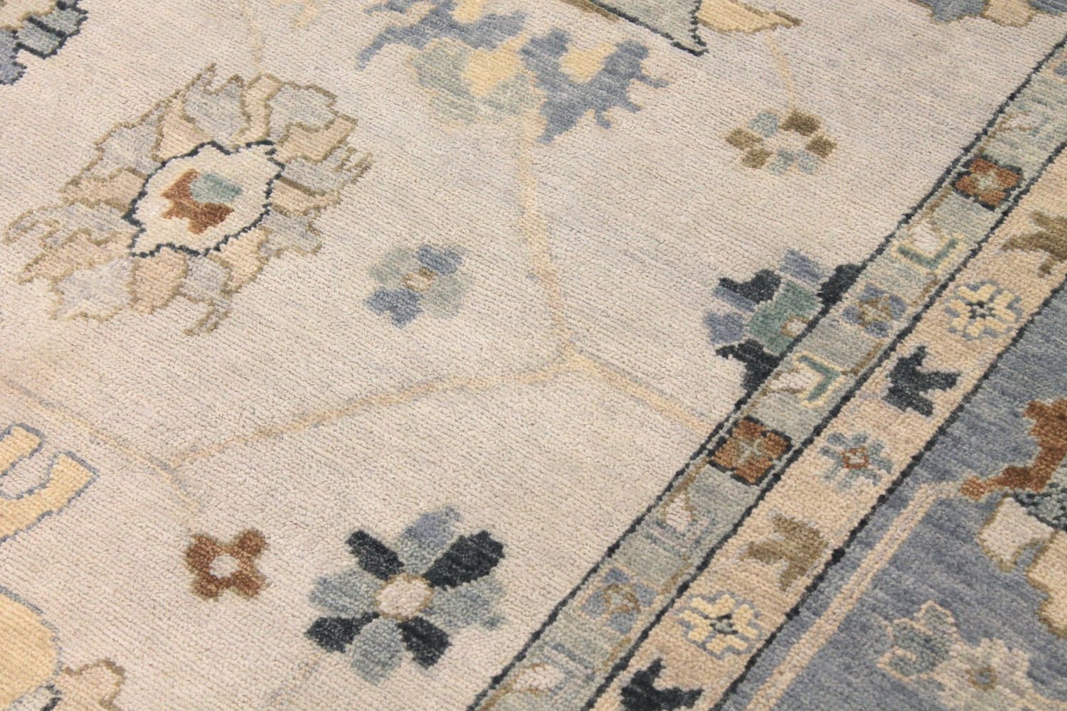 10x14 Oushak Hand Knotted Wool Area Rug - MR029647