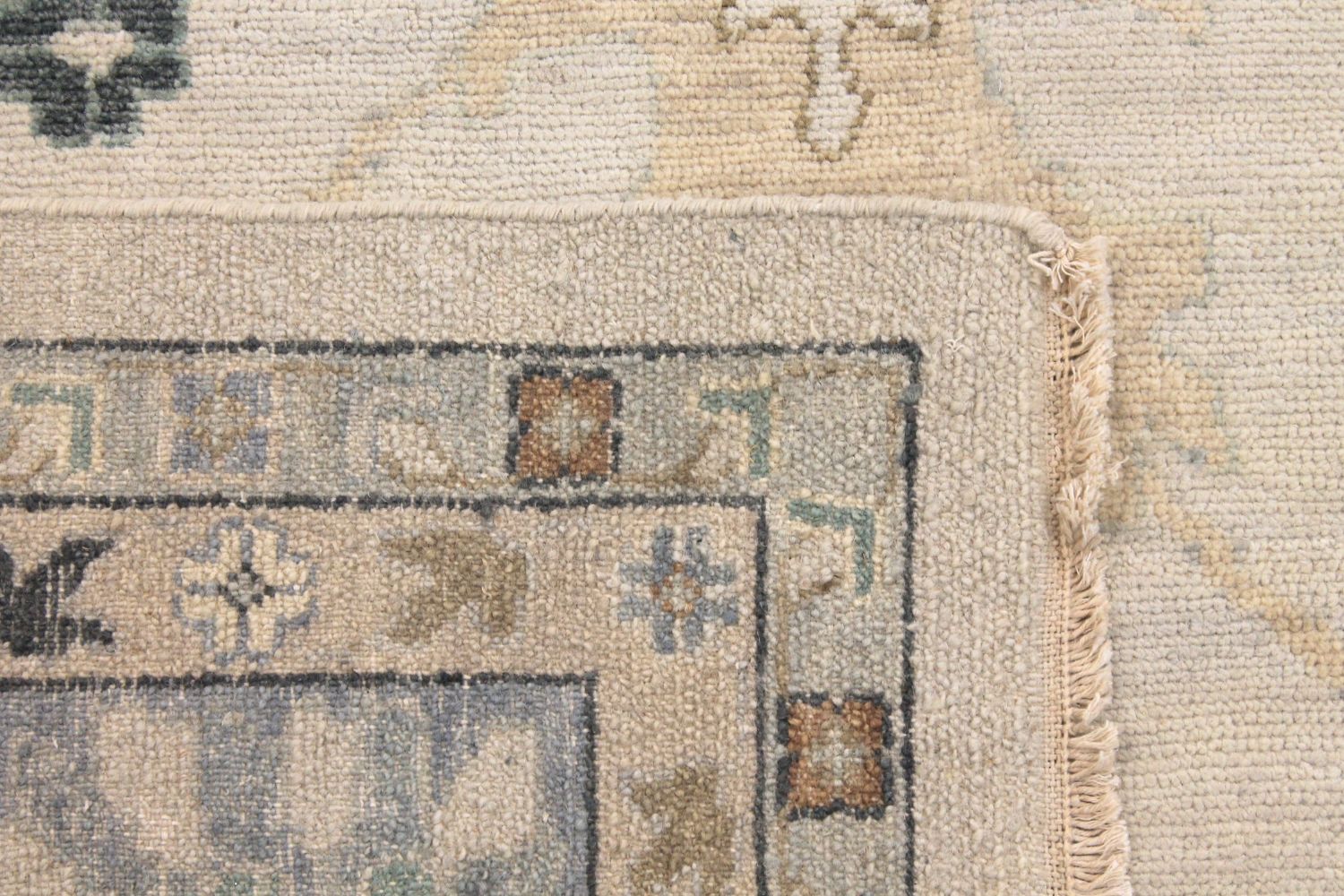 10x14 Oushak Hand Knotted Wool Area Rug - MR029647