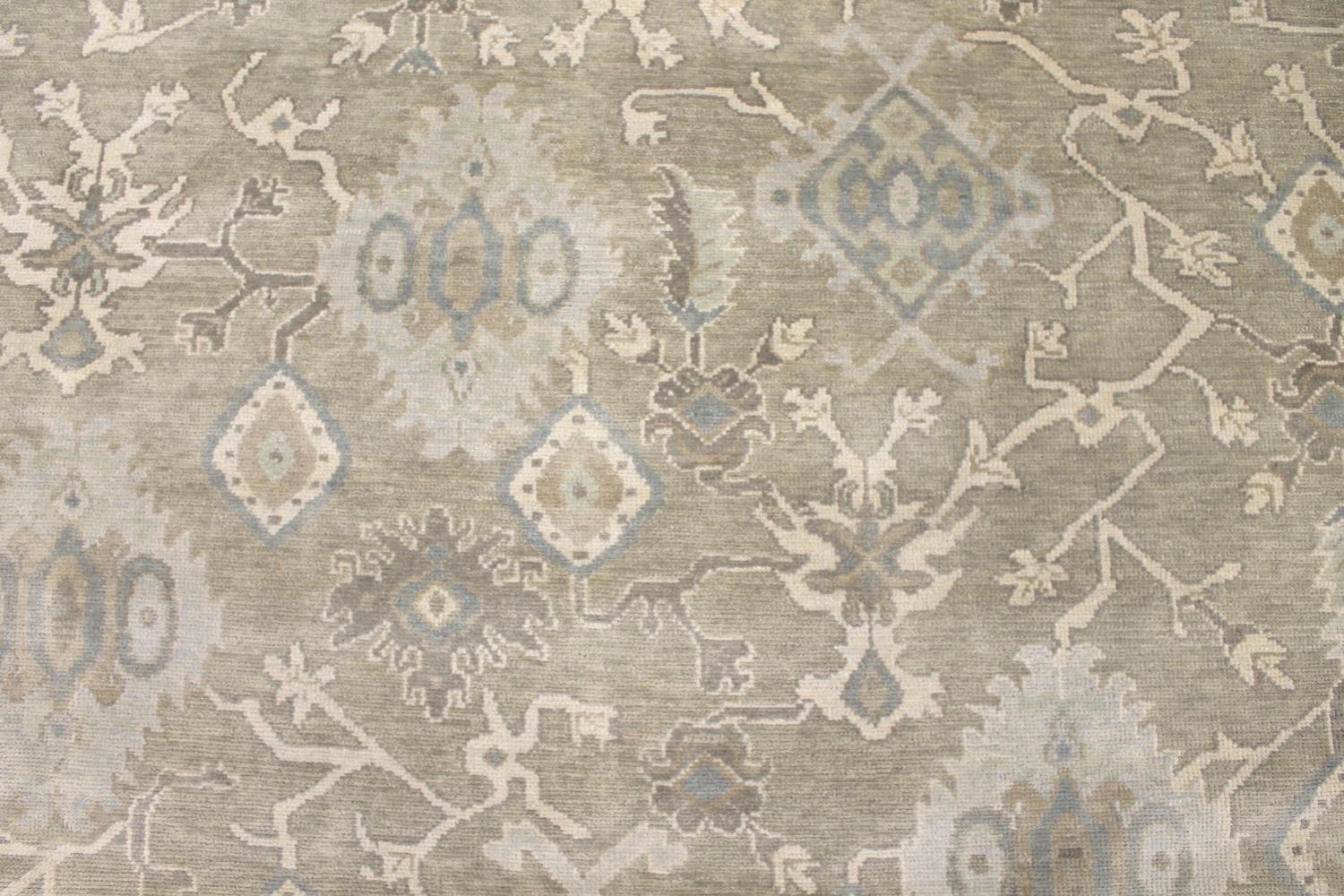 10x14 Oushak Hand Knotted Wool Area Rug - MR029648