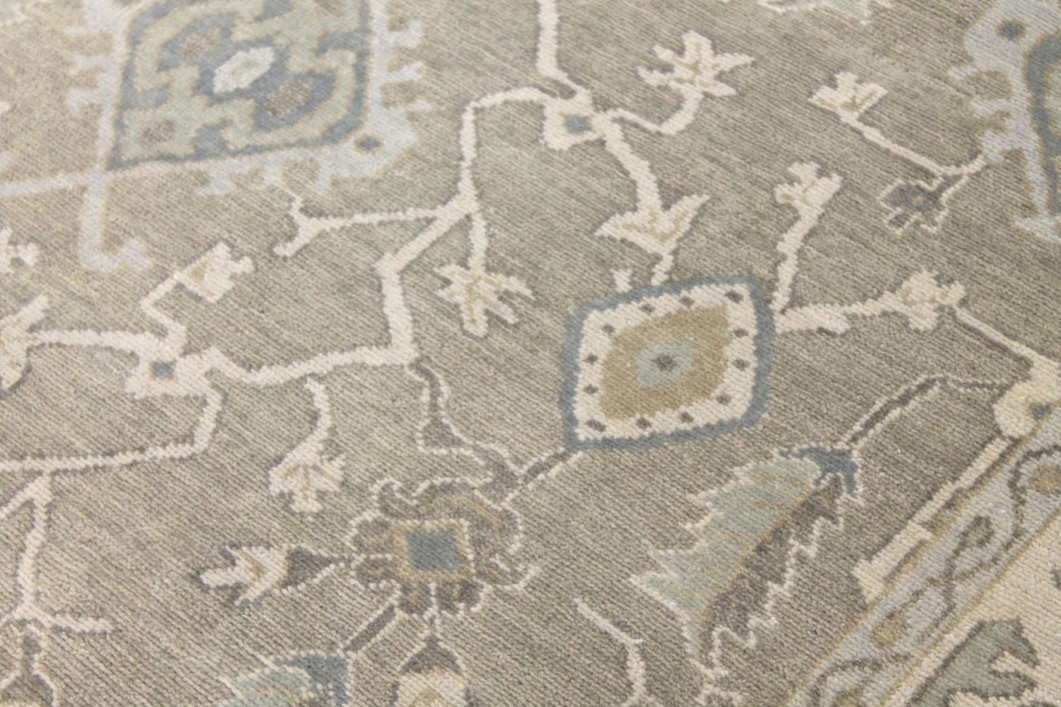 9x12 Oushak Hand Knotted Wool Area Rug - MR029649