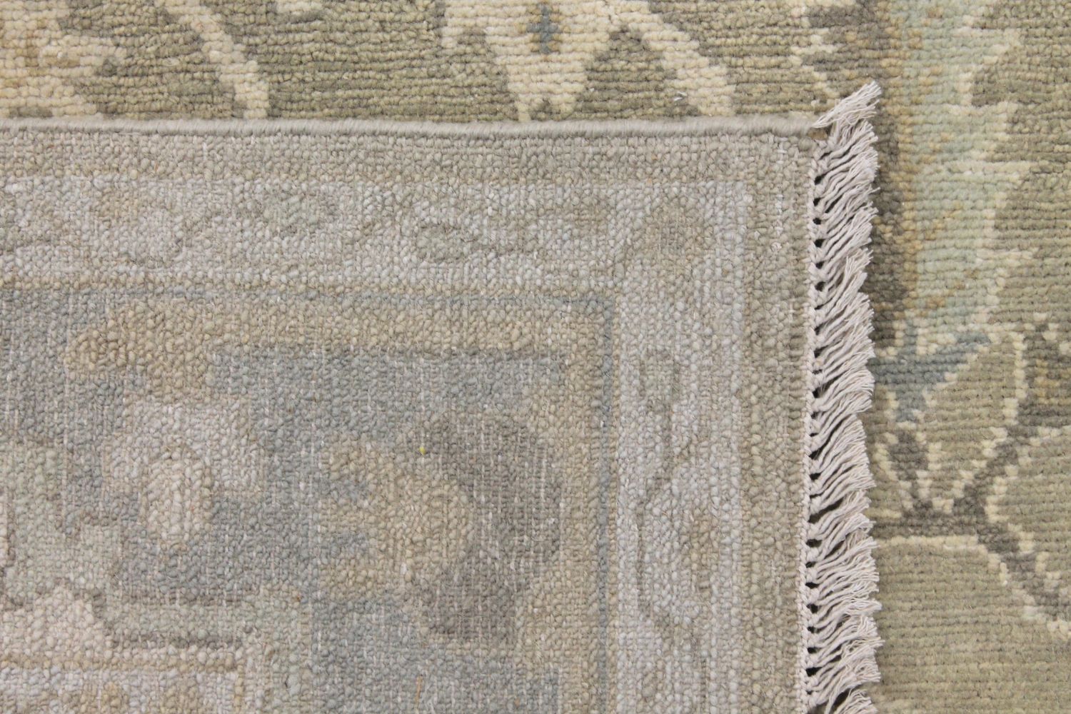 9x12 Oushak Hand Knotted Wool Area Rug - MR029649