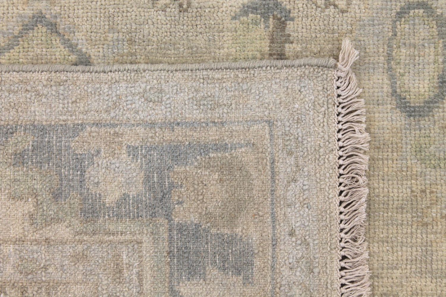 6x9 Oushak Hand Knotted Wool Area Rug - MR029650