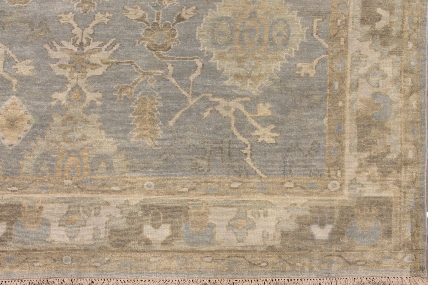 10x14 Oushak Hand Knotted Wool Area Rug - MR029653