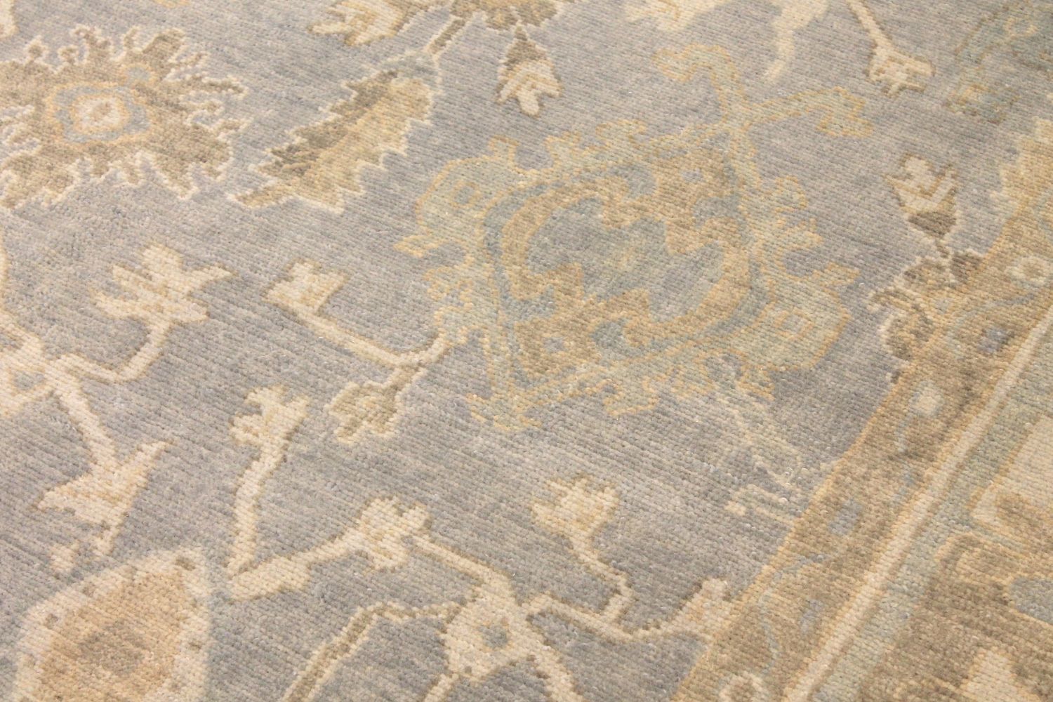 10x14 Oushak Hand Knotted Wool Area Rug - MR029653
