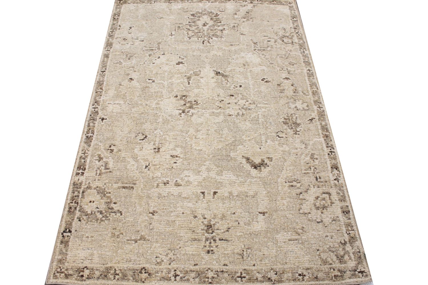 5x7/8 Oushak Hand Knotted Wool Area Rug - MR029659