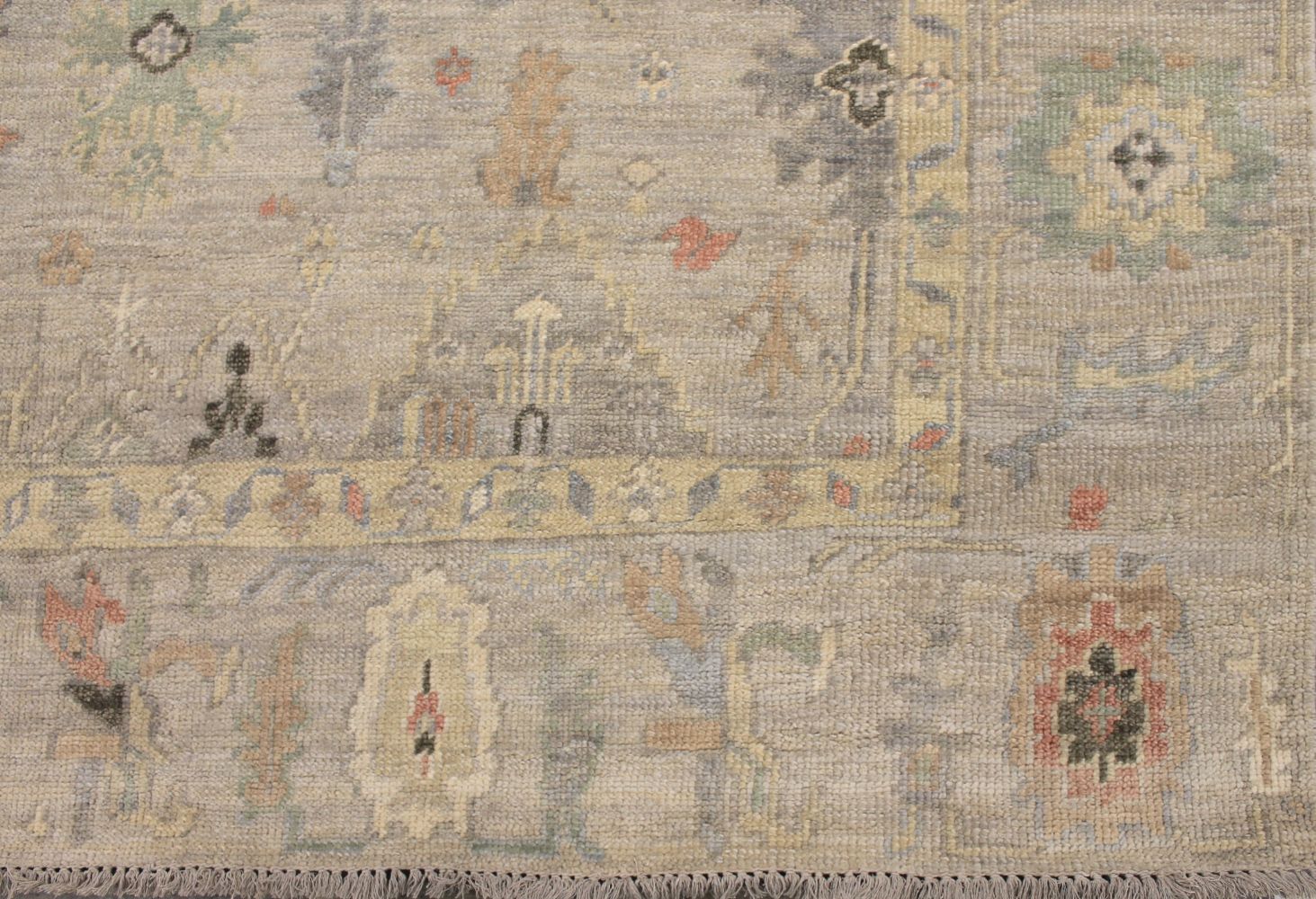 9x12 Oushak Hand Knotted Wool Area Rug - MR029662