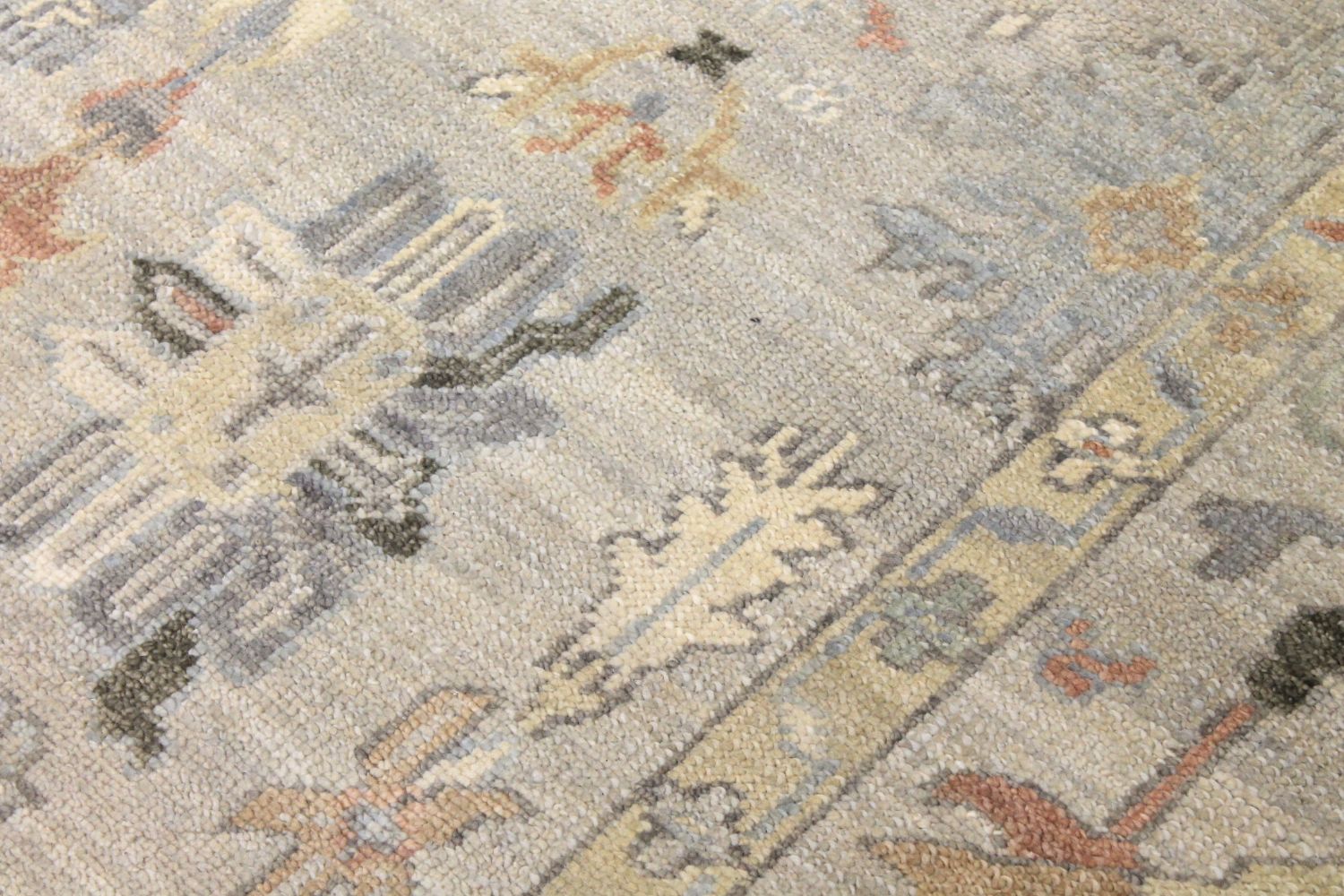9x12 Oushak Hand Knotted Wool Area Rug - MR029662