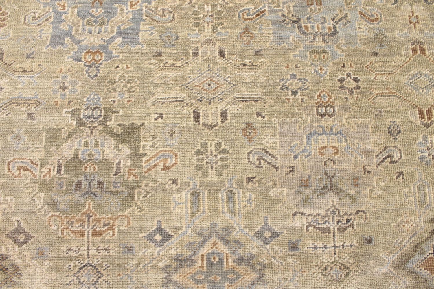 9x12 Oushak Hand Knotted Wool Area Rug - MR029663