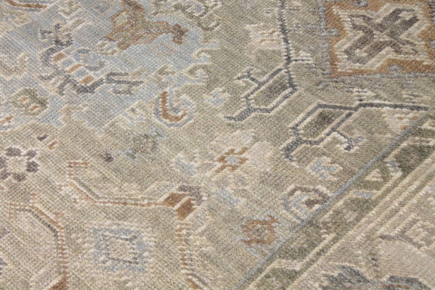 9x12 Oushak Hand Knotted Wool Area Rug - MR029663