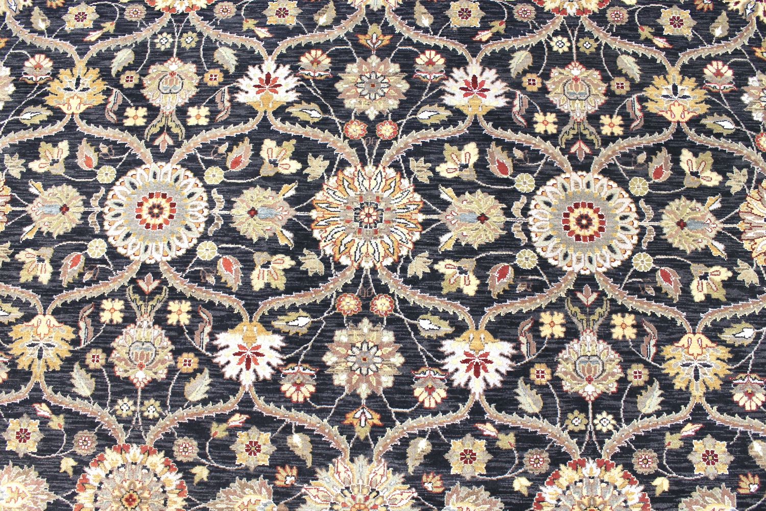 9x12 Transitional Hand Knotted Wool Area Rug - MR029670