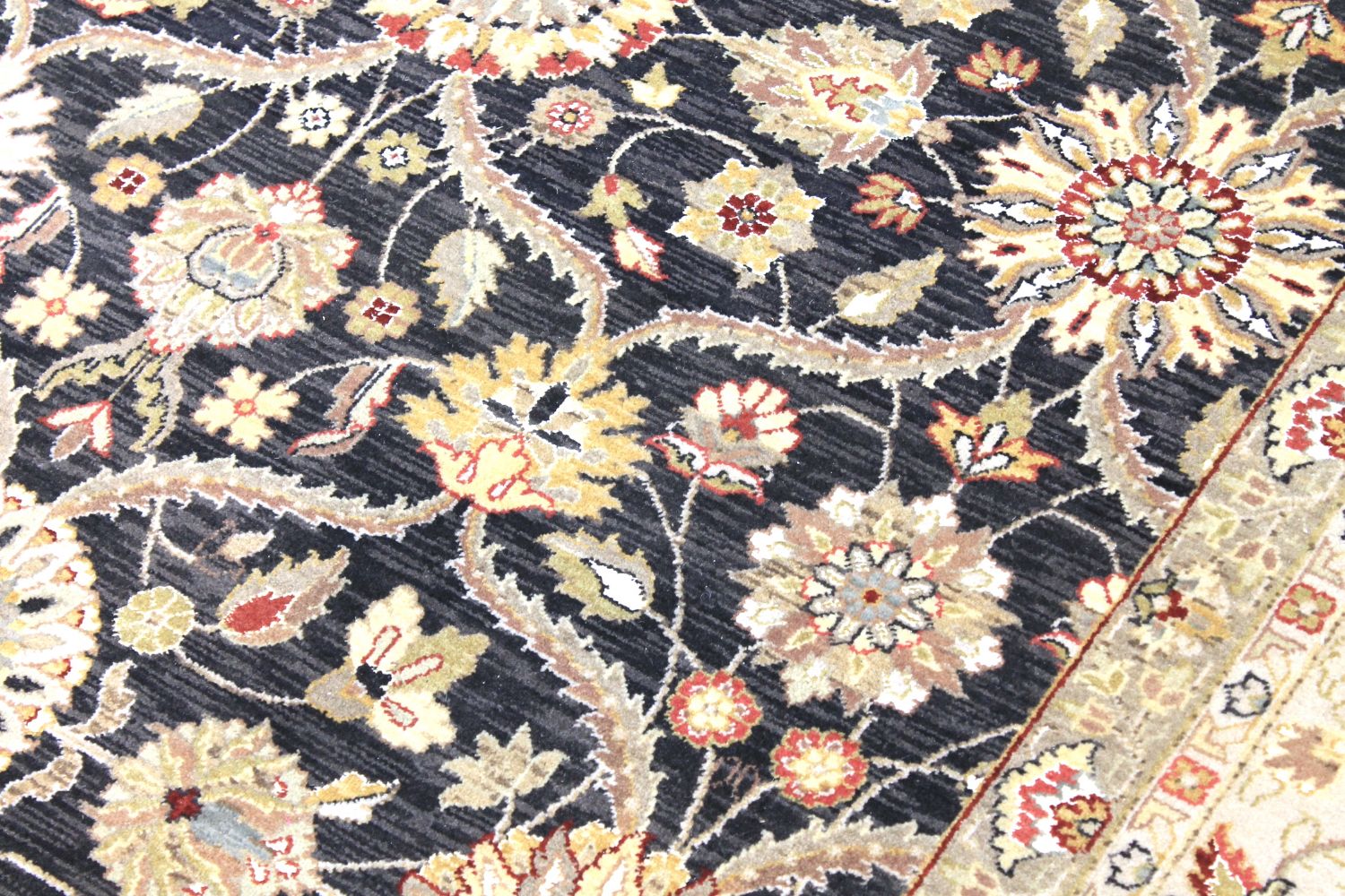 9x12 Transitional Hand Knotted Wool Area Rug - MR029670