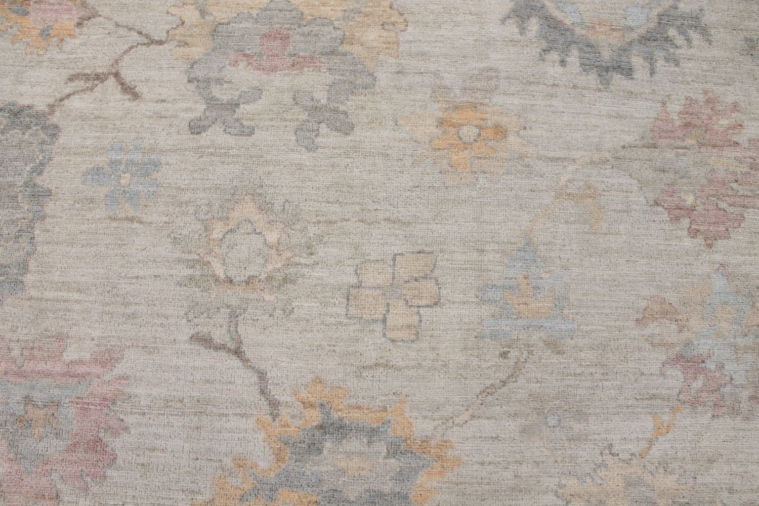 9x12 Oushak Hand Knotted Wool Area Rug - MR029672