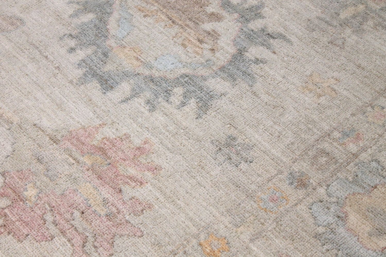 9x12 Oushak Hand Knotted Wool Area Rug - MR029672