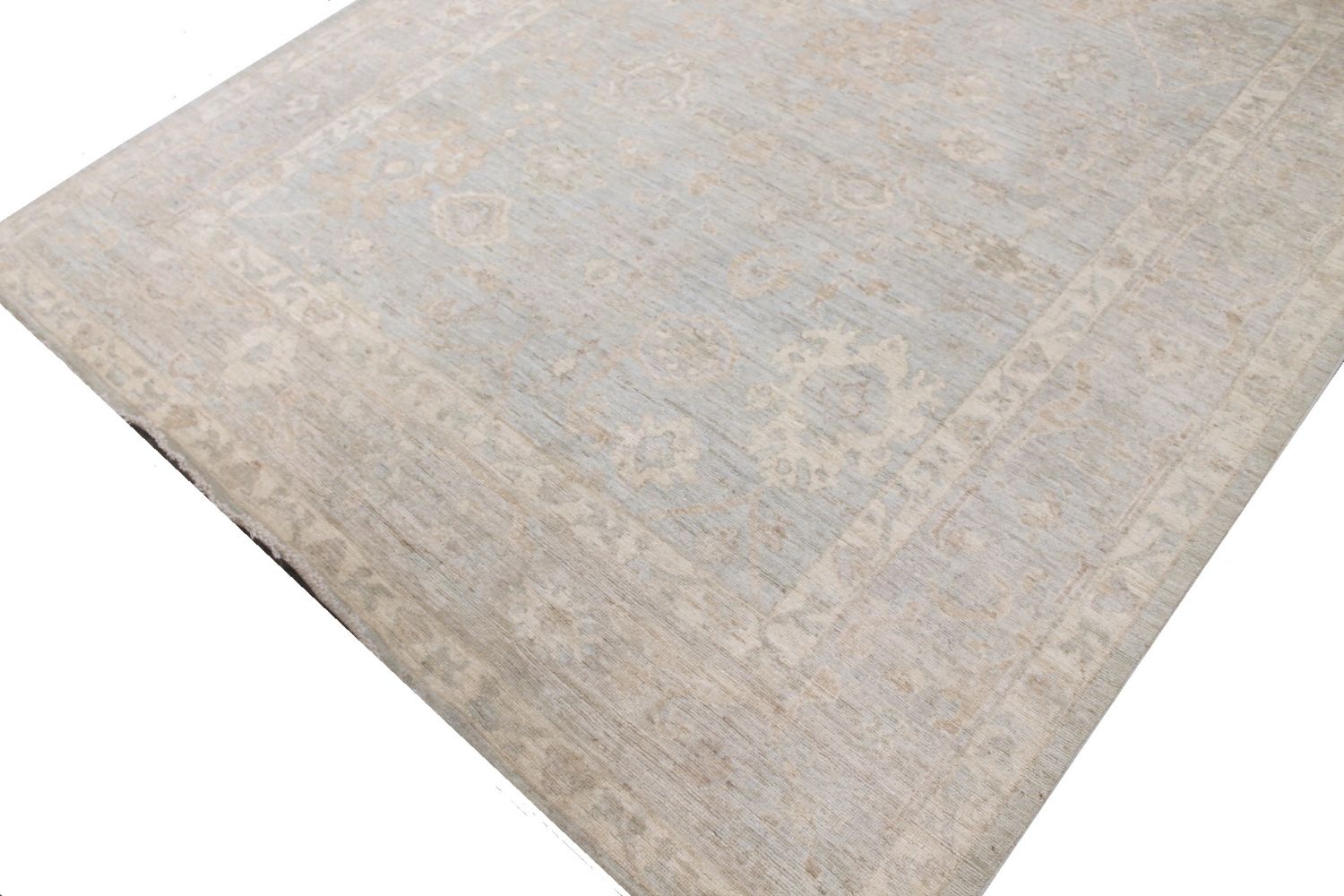 8x10 Oushak Hand Knotted Wool Area Rug - MR029678