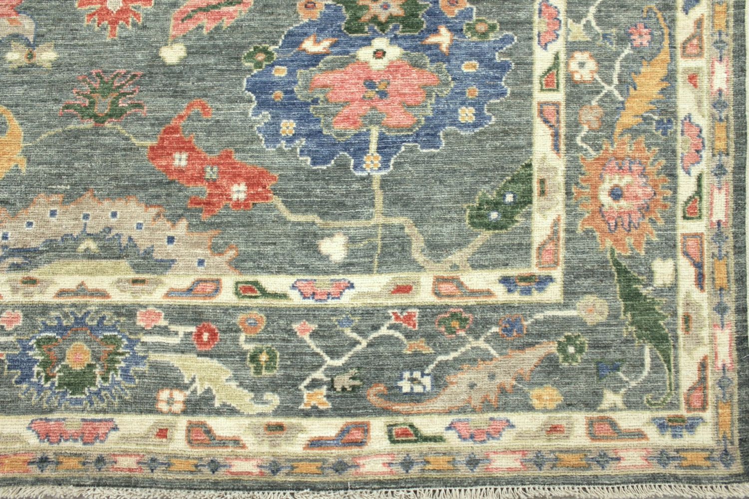 8x10 Oushak Hand Knotted Wool Area Rug - MR029679