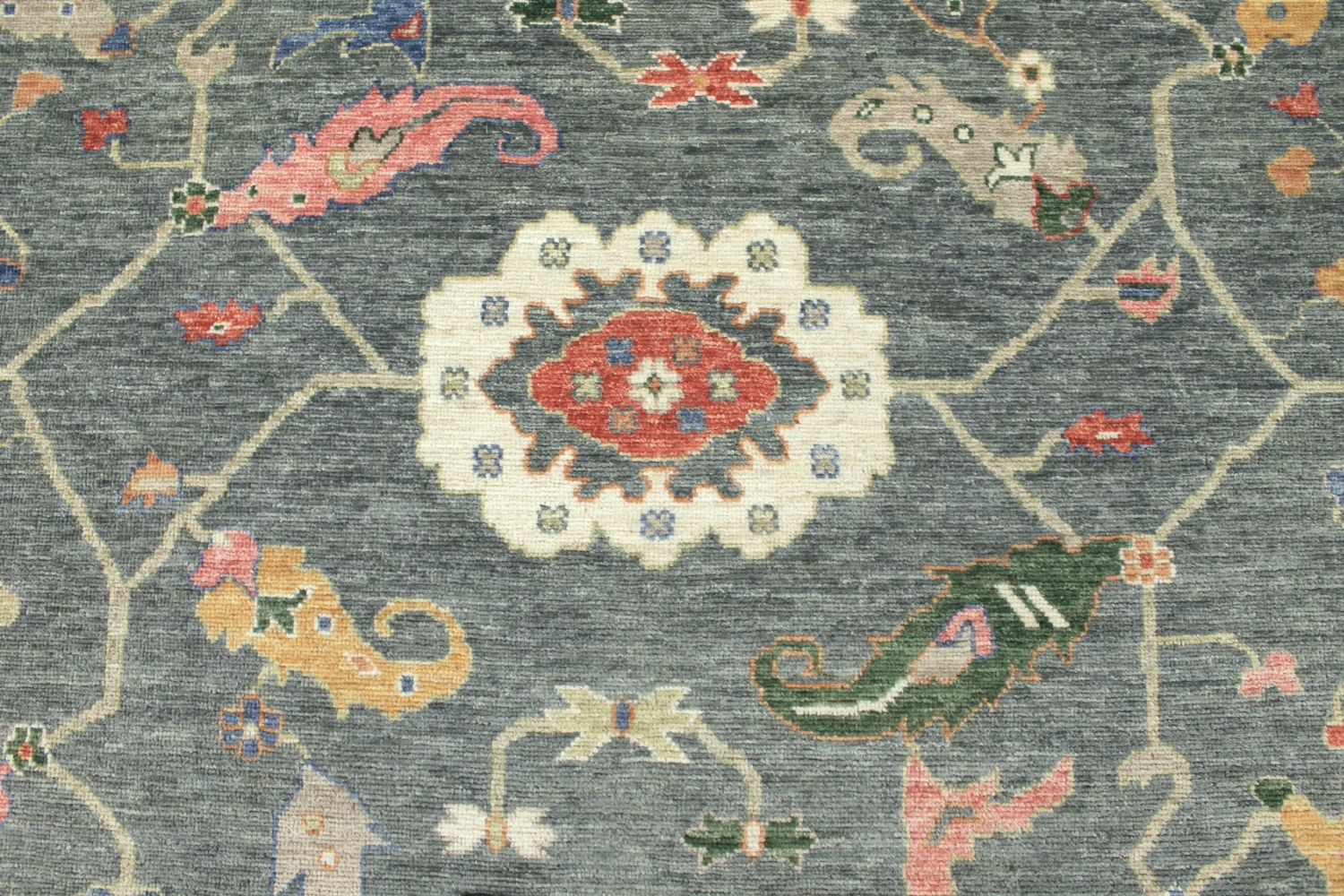 8x10 Oushak Hand Knotted Wool Area Rug - MR029679