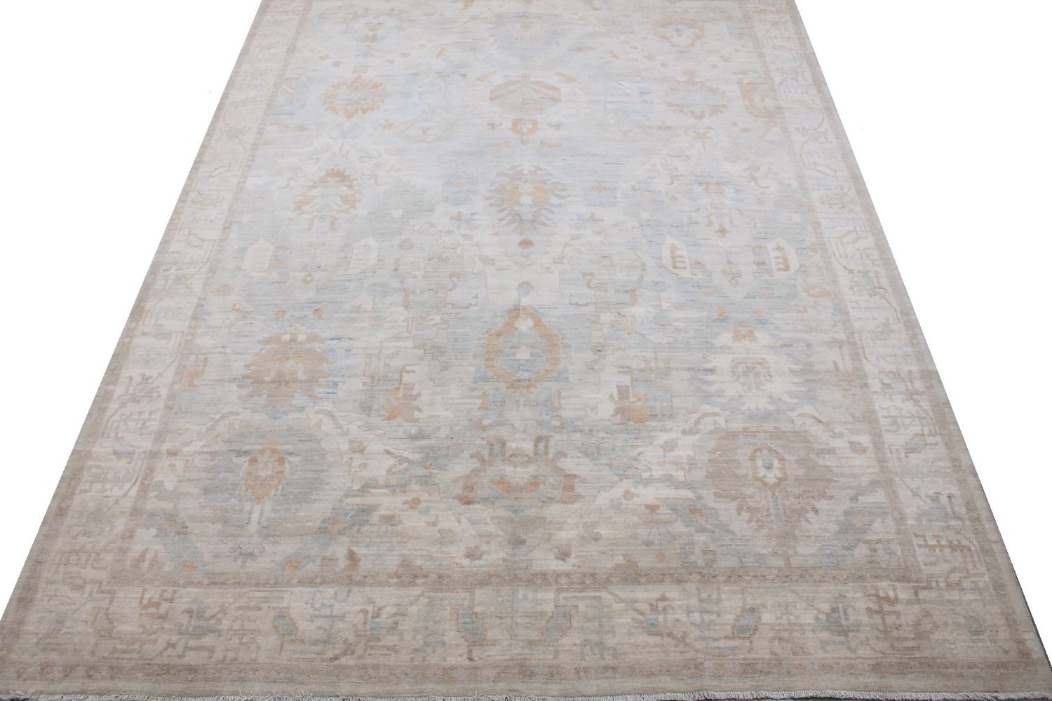 10x14 Peshawar Hand Knotted Wool Area Rug - MR029680