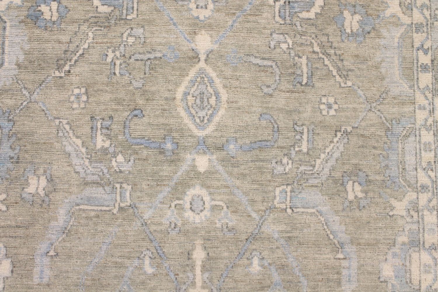 6x9 Oushak Hand Knotted Wool Area Rug - MR029681