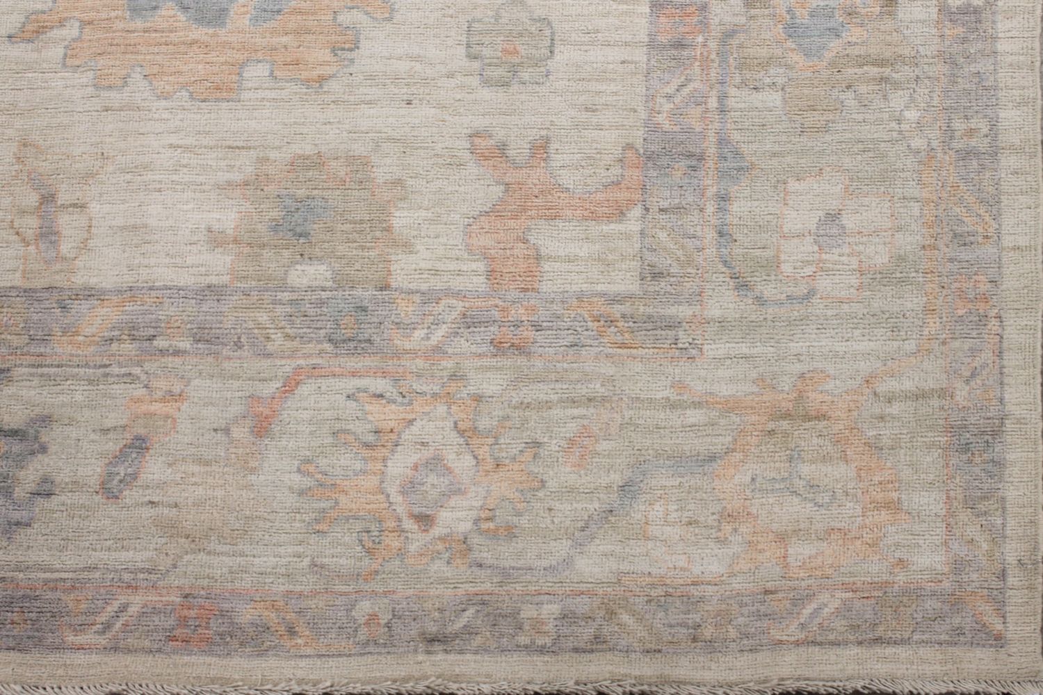 10x14 Oushak Hand Knotted Wool Area Rug - MR029682