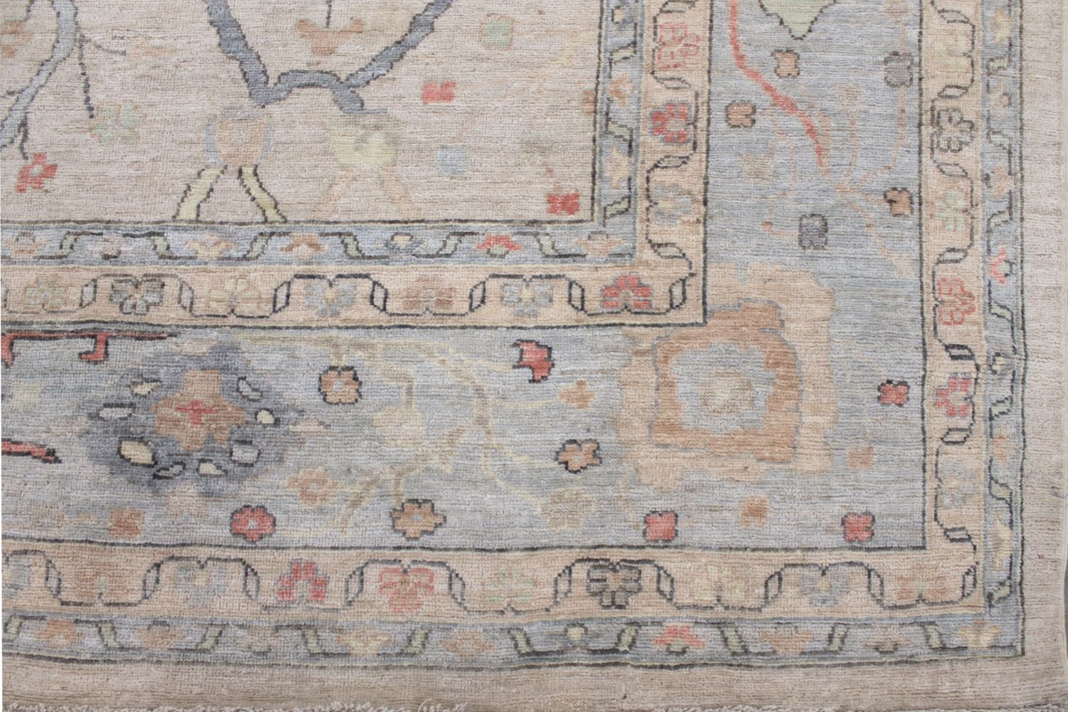 OVERSIZE Oushak Hand Knotted Wool Area Rug - MR029684