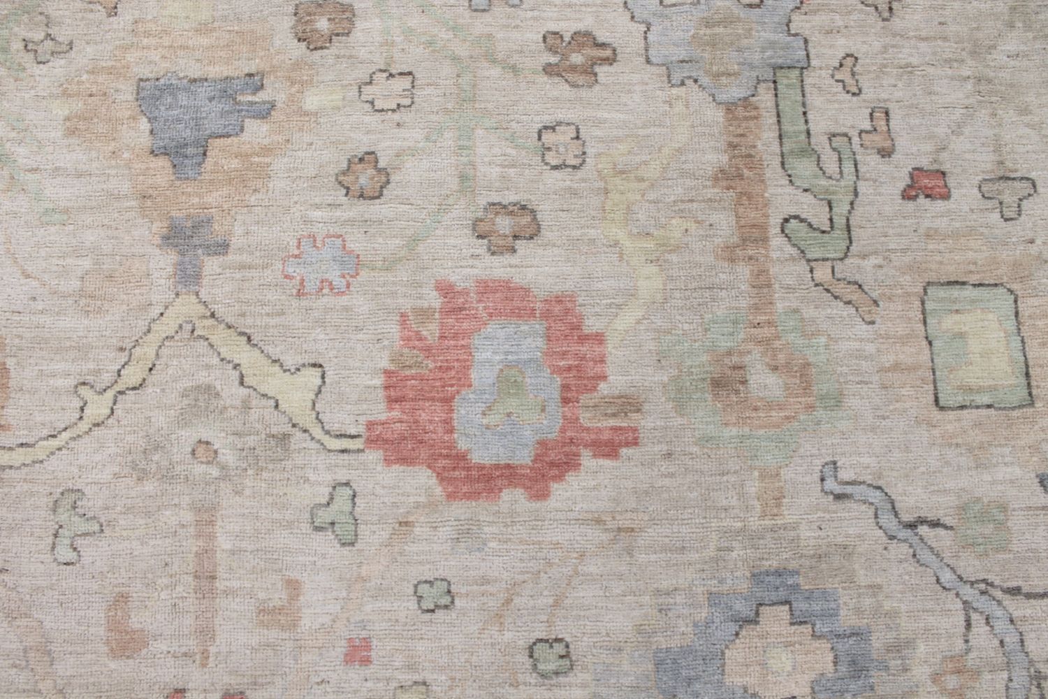 OVERSIZE Oushak Hand Knotted Wool Area Rug - MR029684