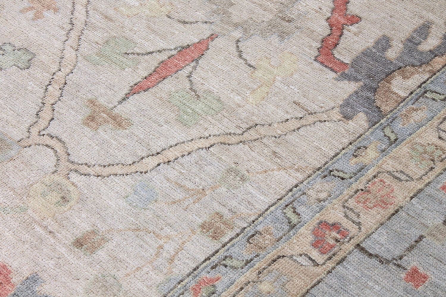 OVERSIZE Oushak Hand Knotted Wool Area Rug - MR029684