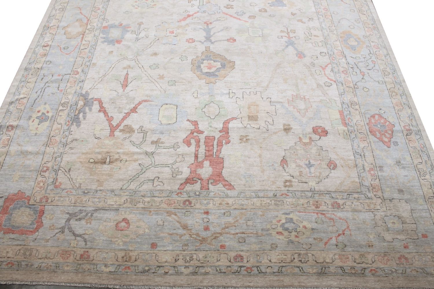 OVERSIZE Oushak Hand Knotted Wool Area Rug - MR029684