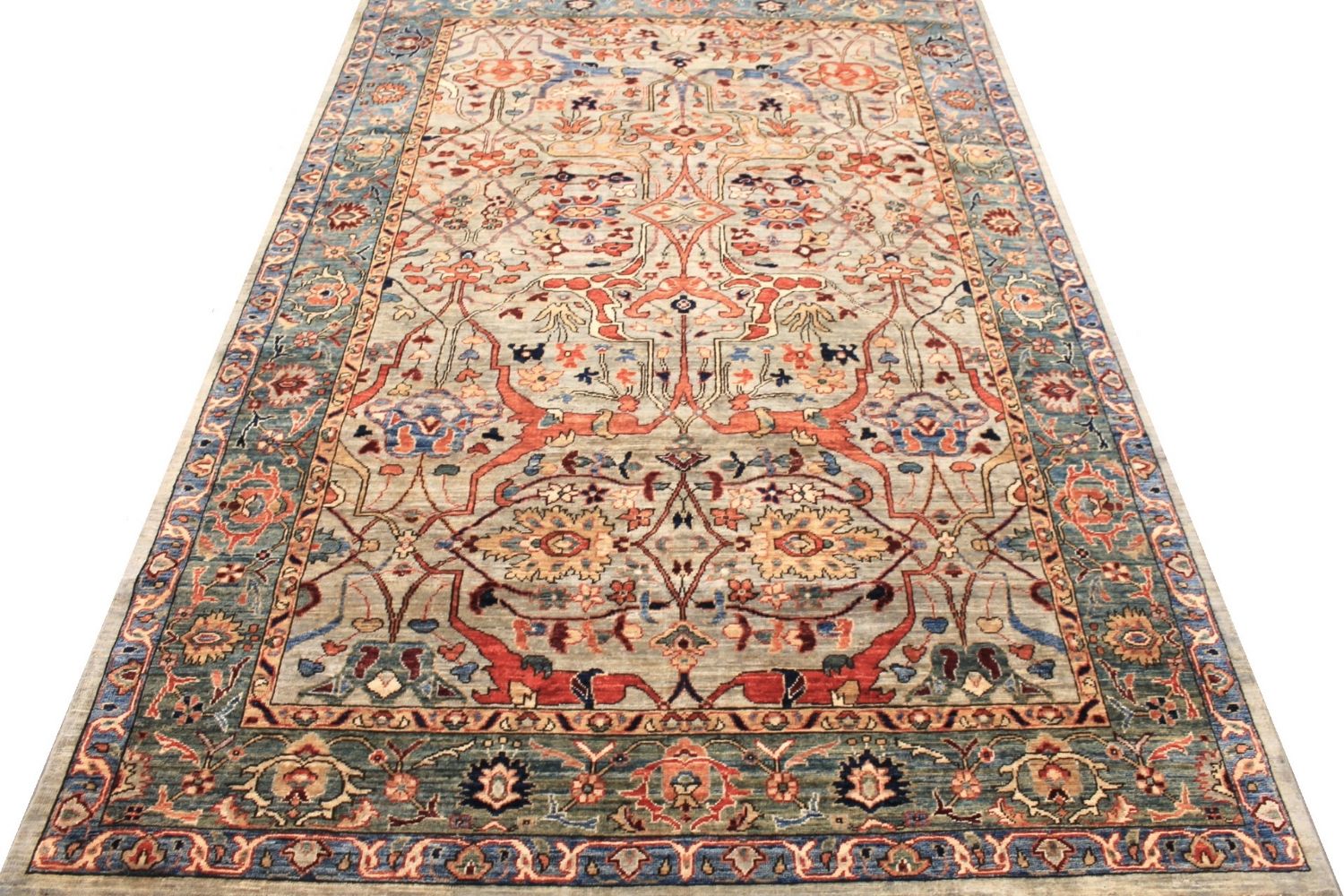 6x9 Aryana & Antique Revivals Hand Knotted Wool Area Rug - MR029685