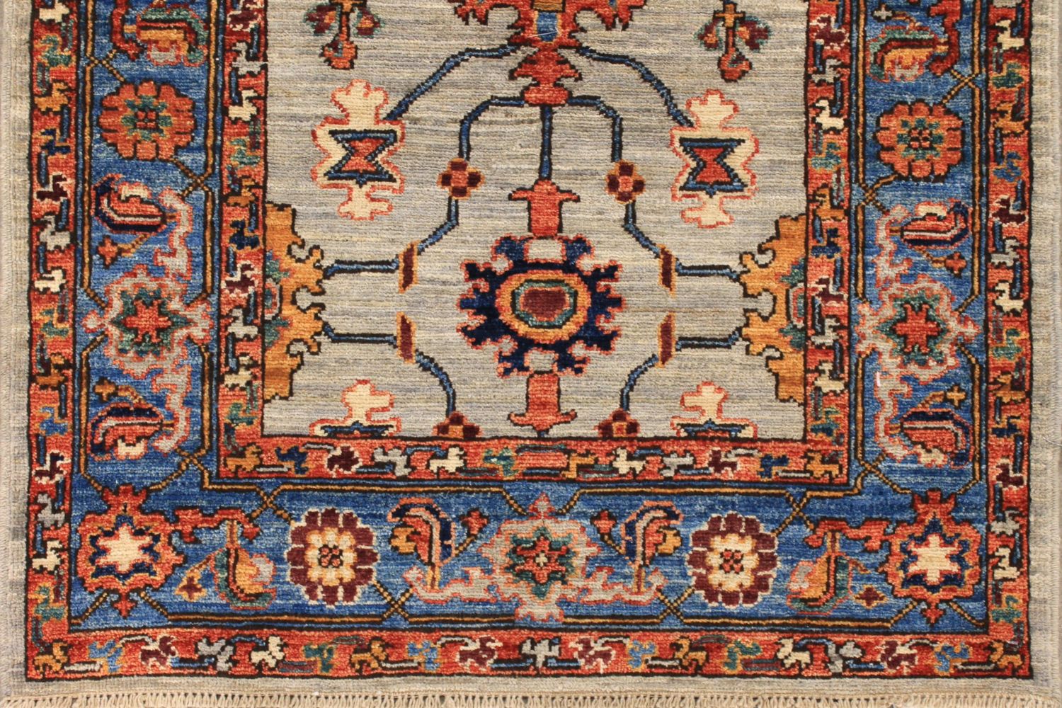 13 ft. & Longer Runner Aryana & Antique Revivals Hand Knotted Wool Area Rug - MR029691