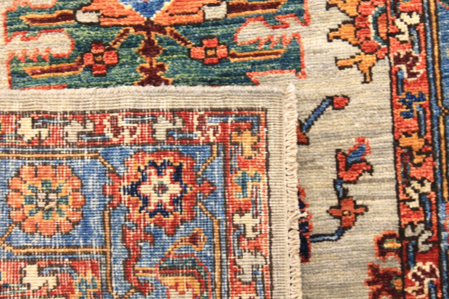 13 ft. & Longer Runner Aryana & Antique Revivals Hand Knotted Wool Area Rug - MR029691