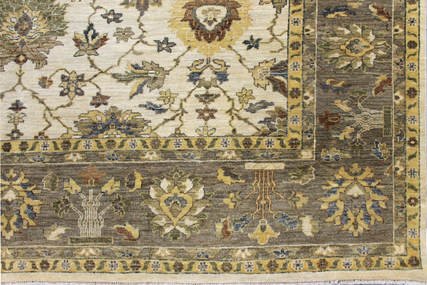 9x12 Traditional Hand Knotted Wool Area Rug - MR029716
