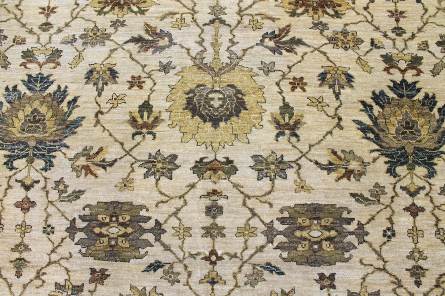 9x12 Traditional Hand Knotted Wool Area Rug - MR029716