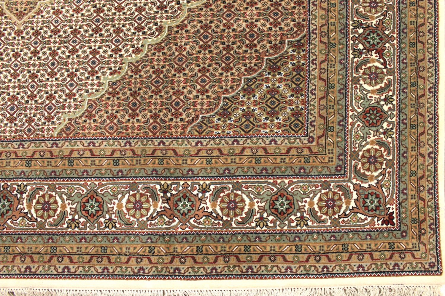 9x12 Traditional Hand Knotted Wool Area Rug - MR029717
