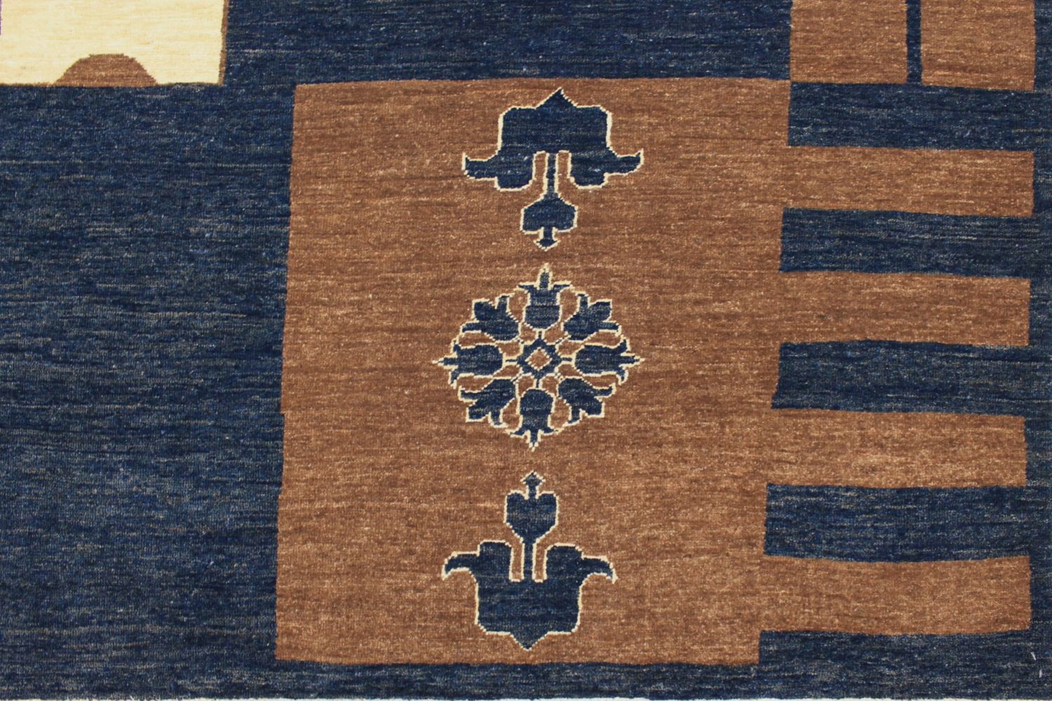 9x12 Tribal Hand Knotted Wool Area Rug - MR029719