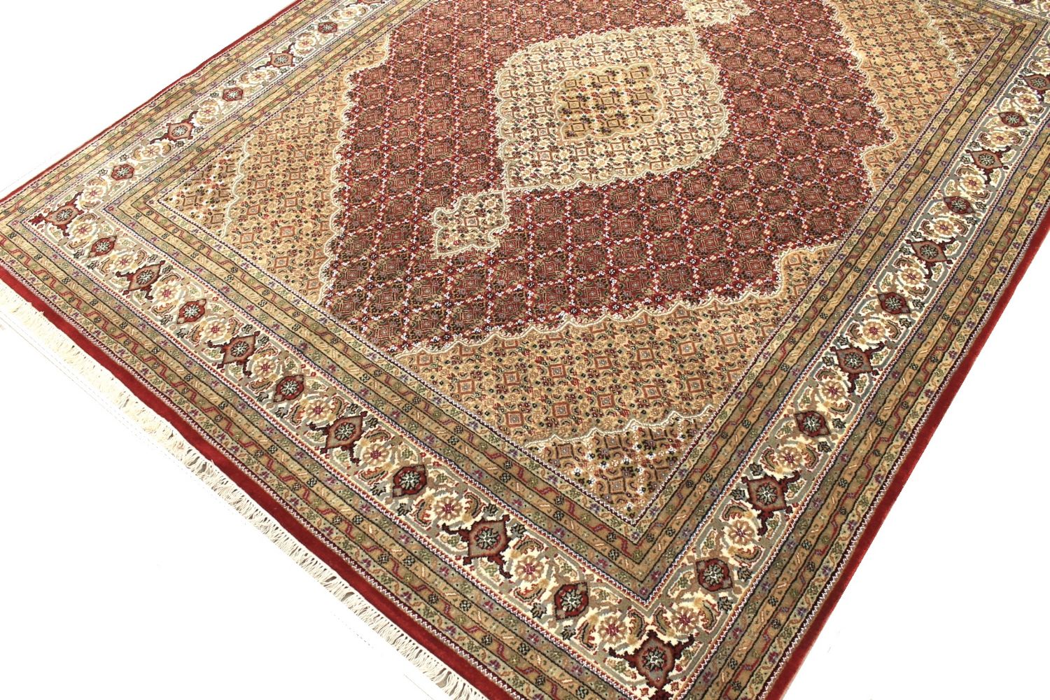 8x10 Traditional Hand Knotted Wool Area Rug - MR029720