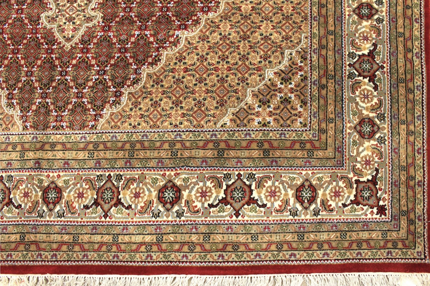 8x10 Traditional Hand Knotted Wool Area Rug - MR029720