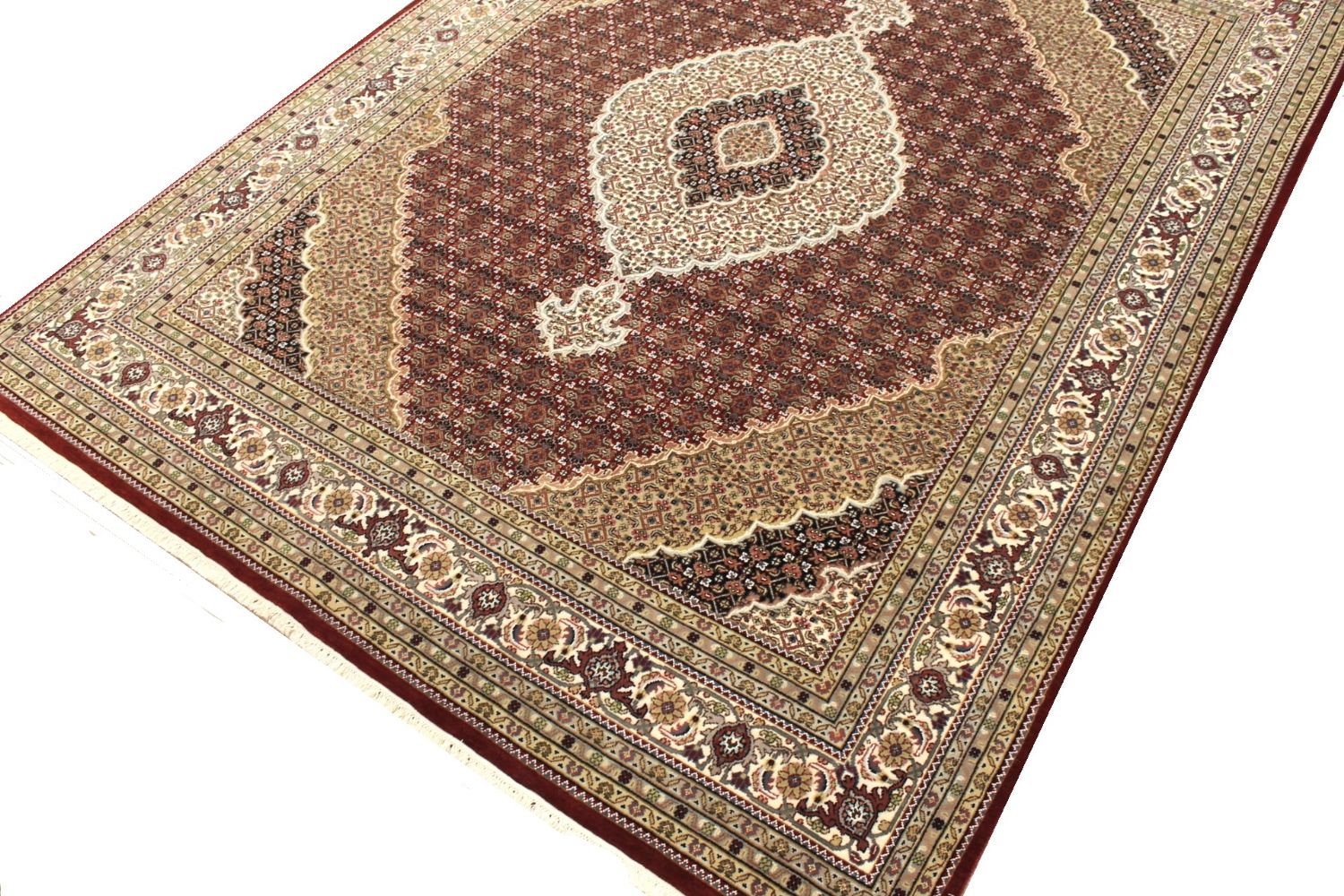 8x10 Traditional Hand Knotted Wool Area Rug - MR029721