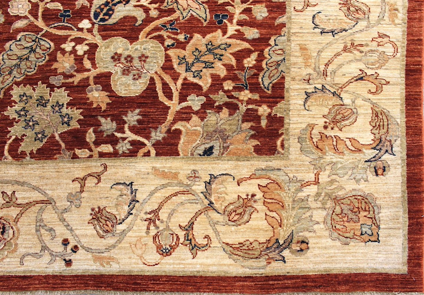 8x10 Peshawar Hand Knotted Wool Area Rug - MR029723
