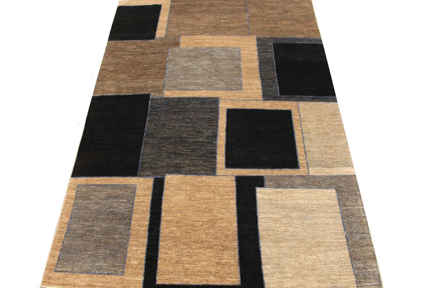 8x10 Modern Hand Knotted Wool Area Rug - MR029724