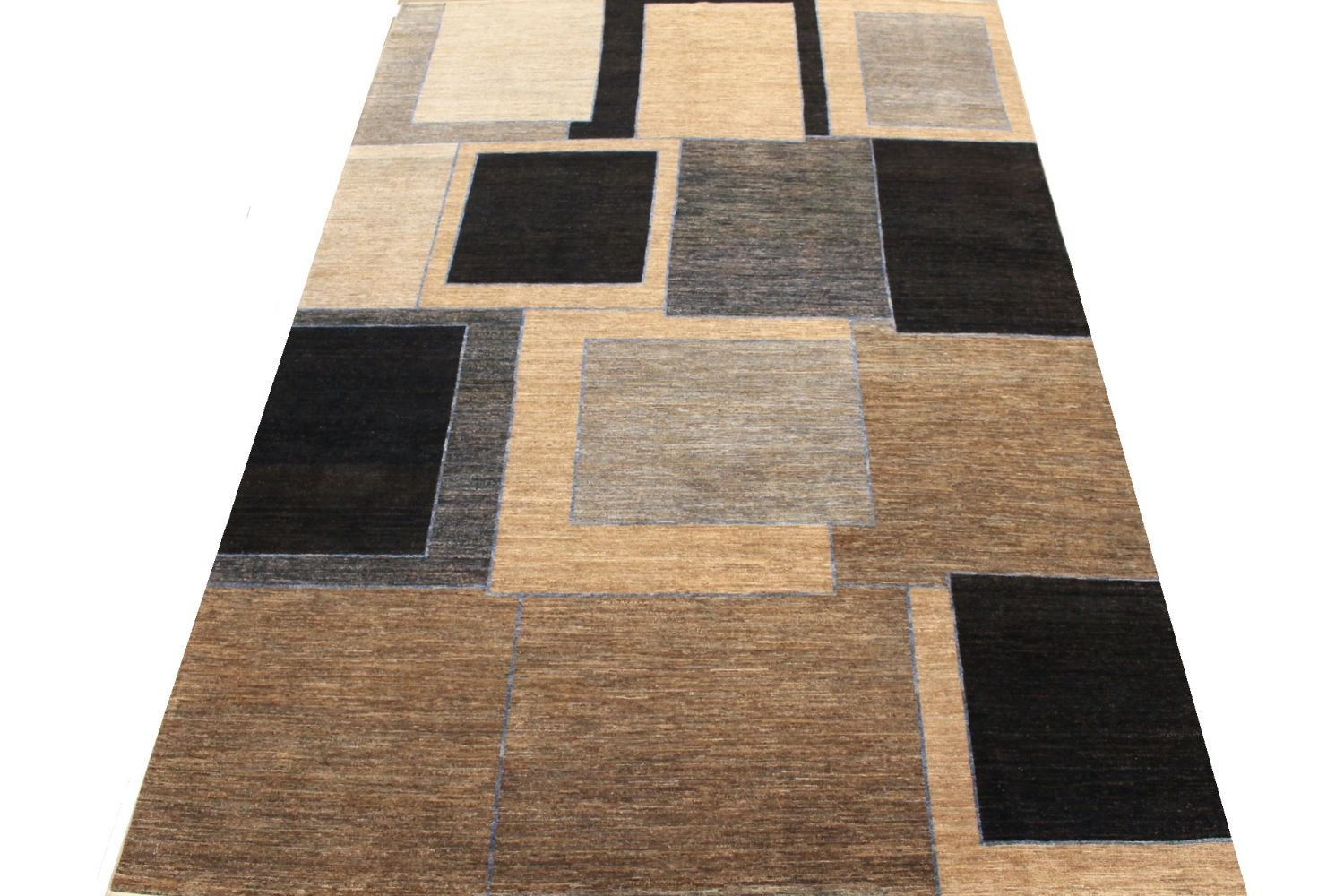 8x10 Modern Hand Knotted Wool Area Rug - MR029724