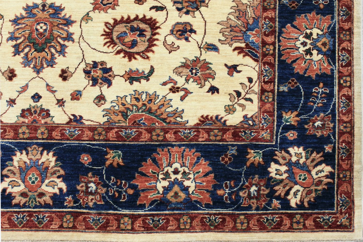 8x10 Peshawar Hand Knotted Wool Area Rug - MR029725