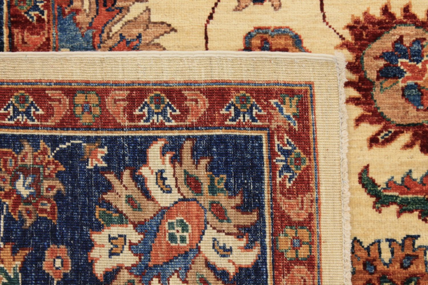 8x10 Peshawar Hand Knotted Wool Area Rug - MR029725