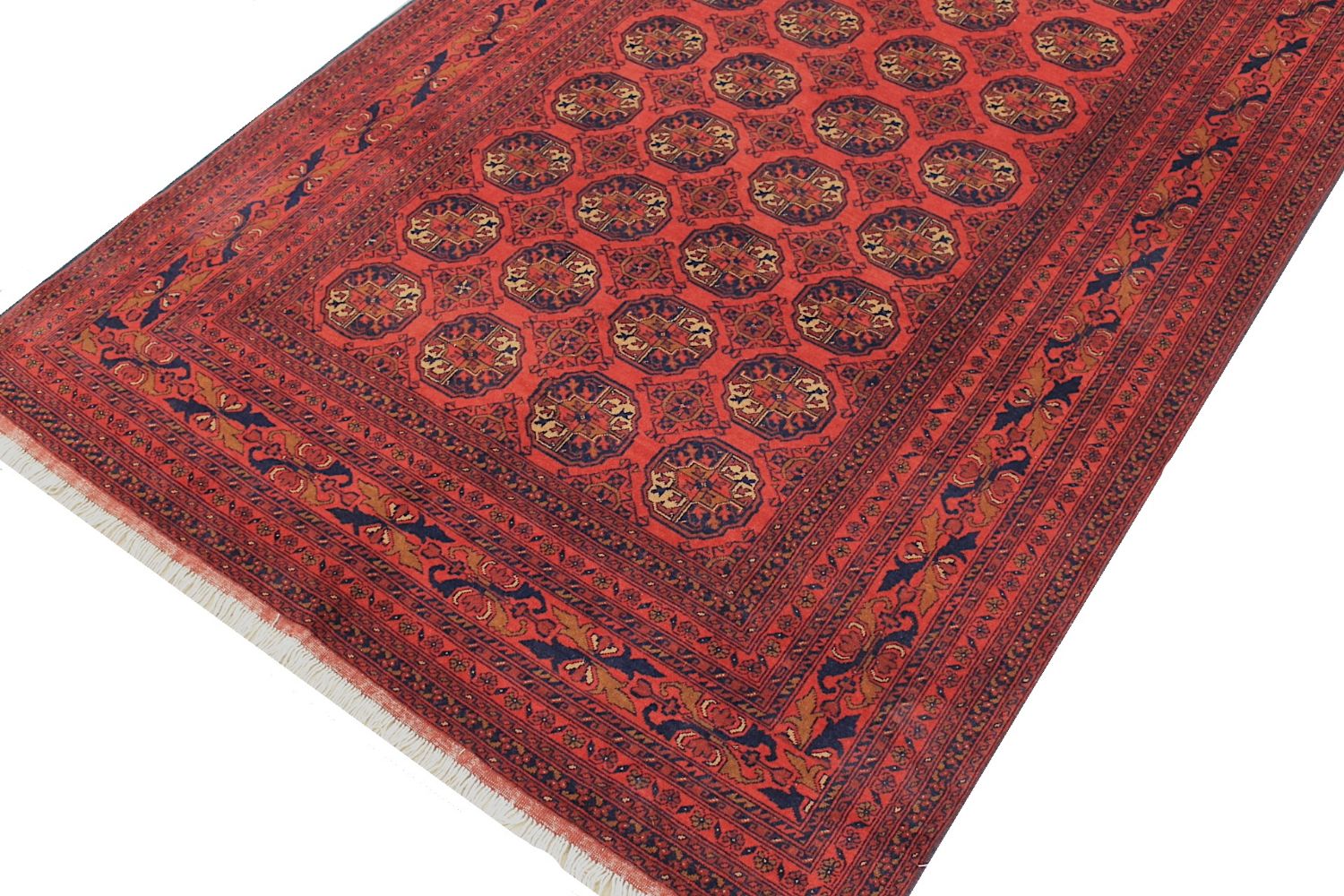 8x10 Tribal Hand Knotted Wool Area Rug - MR029726
