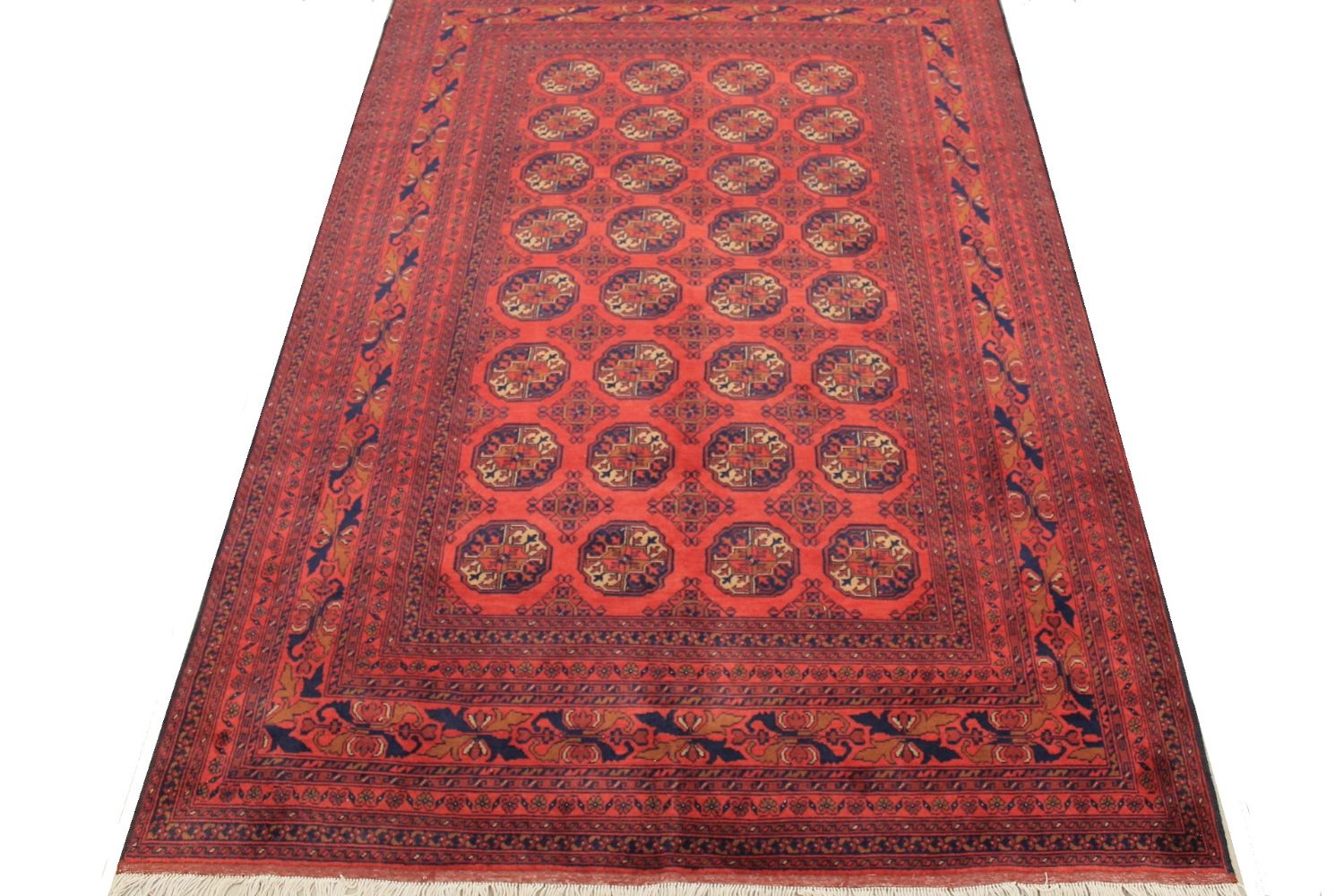 8x10 Tribal Hand Knotted Wool Area Rug - MR029726