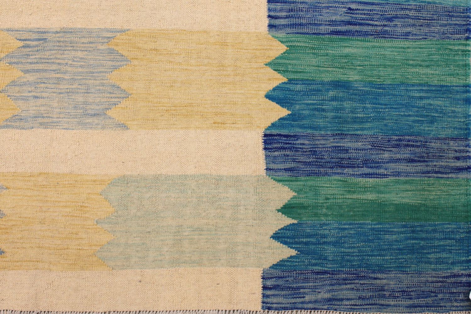 8x10 Flat Weave Hand Knotted Wool Area Rug - MR029728